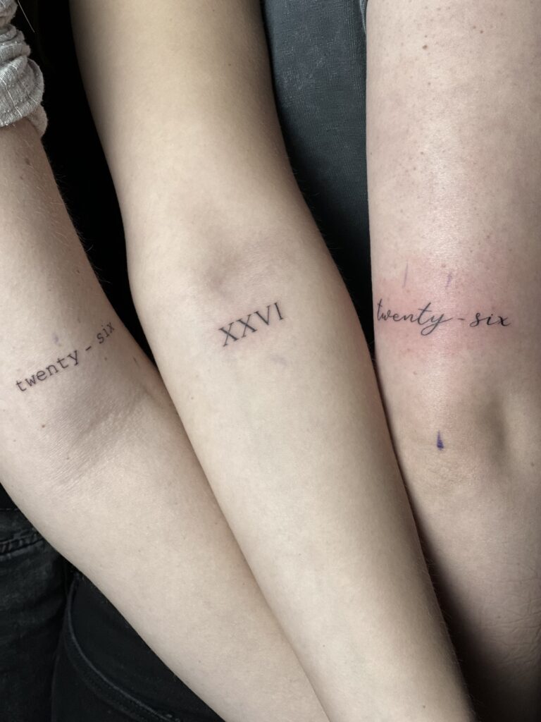 Lettering Tattoo Arm Schriftzug Lettering Tattoo Arm Schriftzug